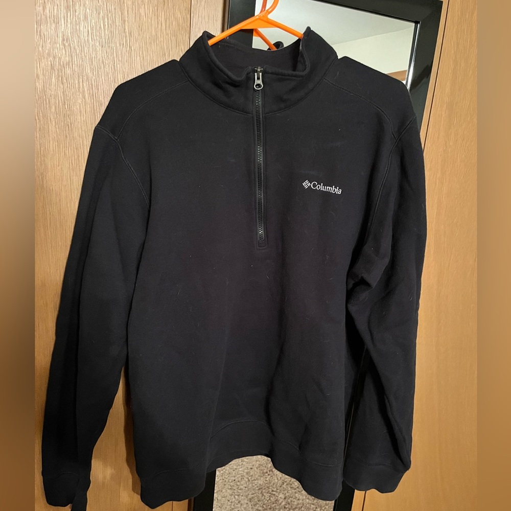 Columbia quarter zip sweatshirt